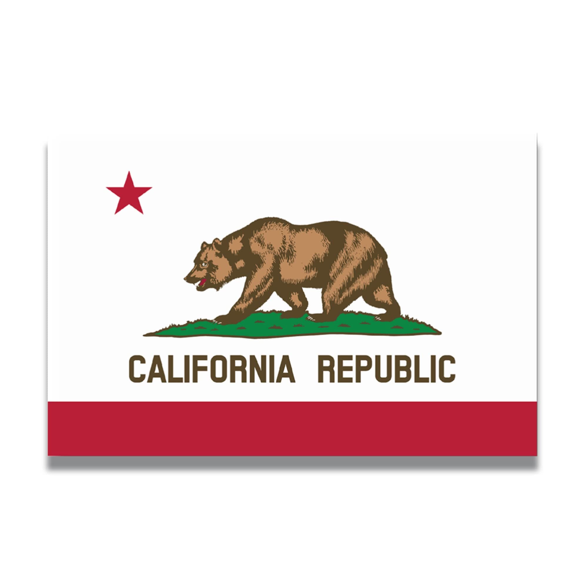 Magnet Me Up California US State Flag Magnet Decal, 4x6 Inches, Heavy Duty Automotive Magnet for Car, Truck, SUV, Any Magnetic Surface, Collectible Souvenir, Show Your State Pride, Crafted in USA