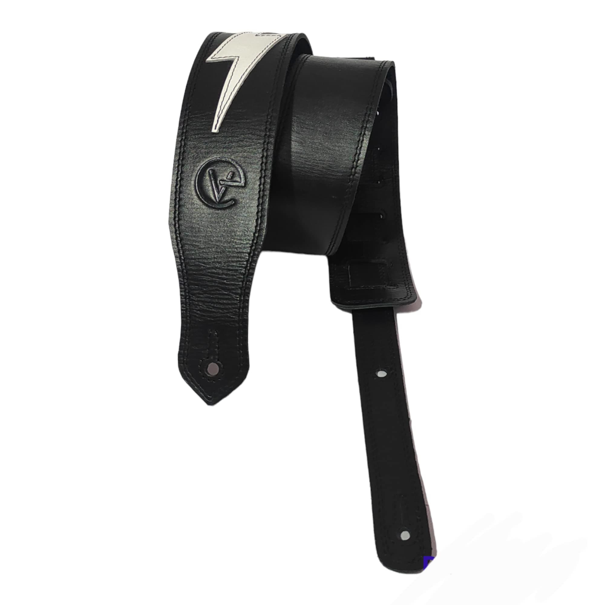 Sponsored Ad - Leather Guitar Strap for Bass, Electric, Acoustic, & Heavy Guitars | 3" Wide Soft Padded | Adjustable 42-56 Inches | Clef (VEG-0048)