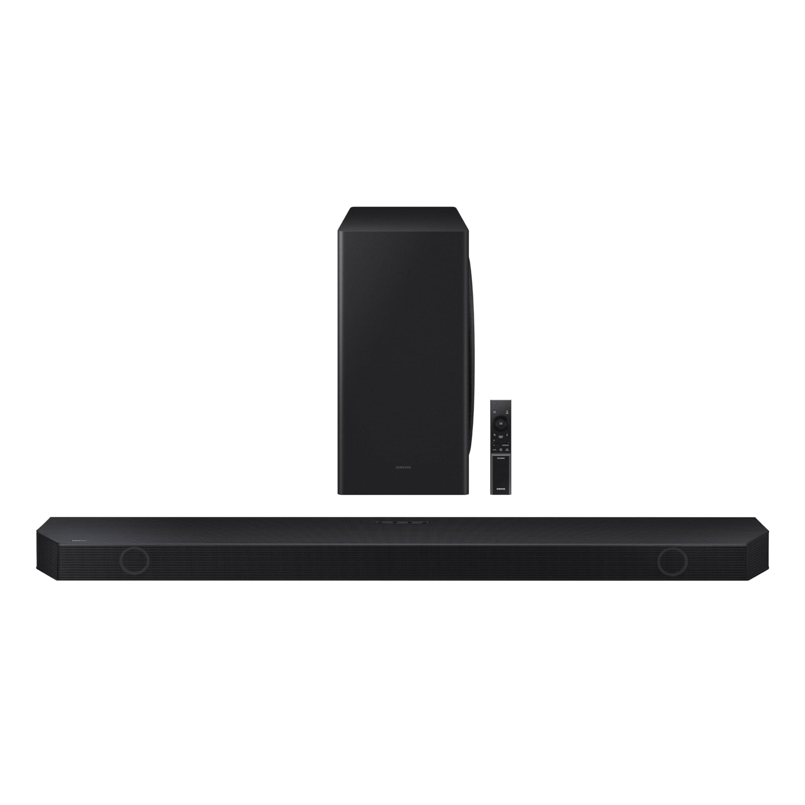 Q800D 5.1.2ch Soundbar w/Wireless Dolby Atmos Audio, Q-Symphony, SpaceFit Sound Pro, Adaptive Sound, Game Mode Pro with Alexa Built-in, HW-Q800D/ZA (Newest Model)