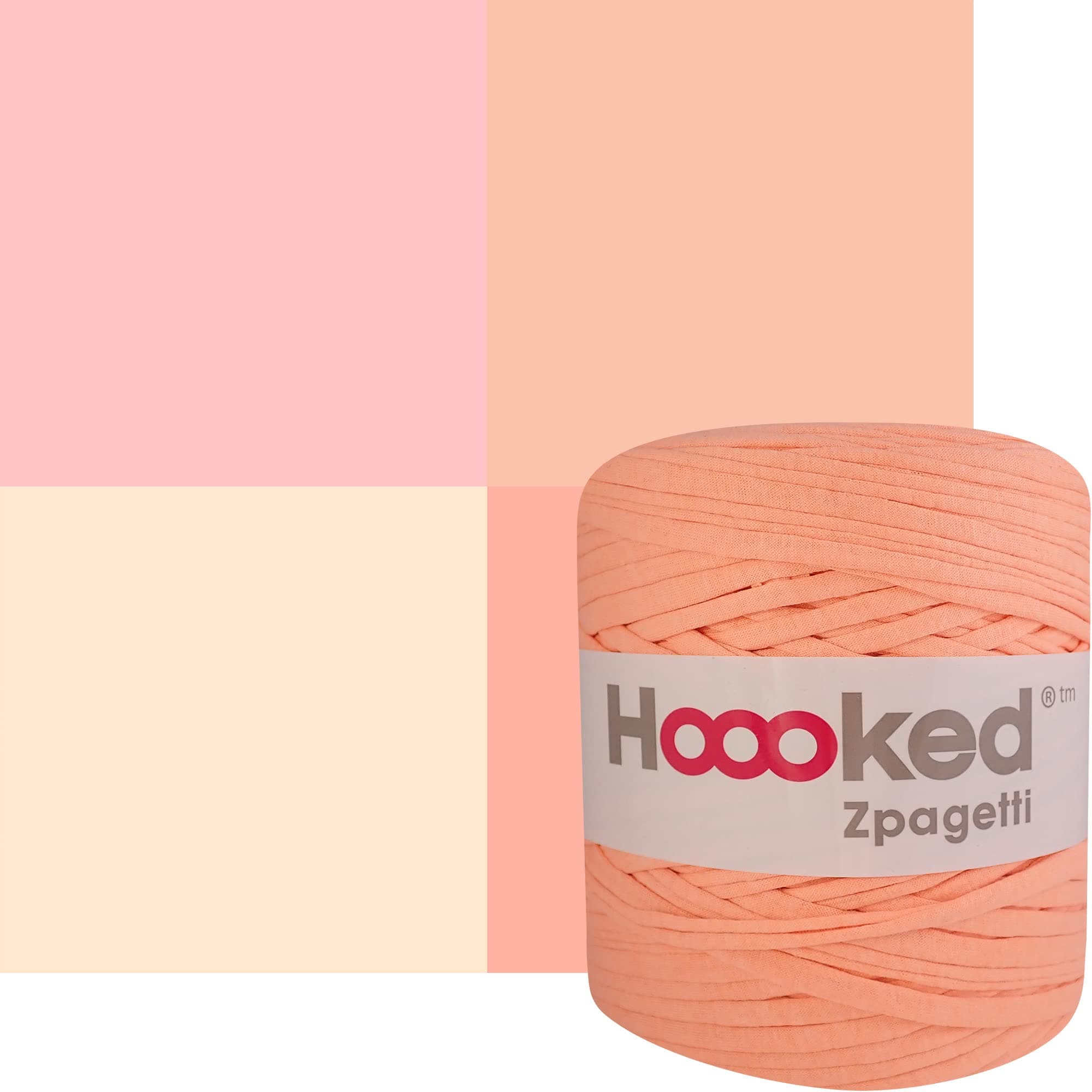 Zpagetti Peach Cotton T-Shirt Yarn - 120M 700g