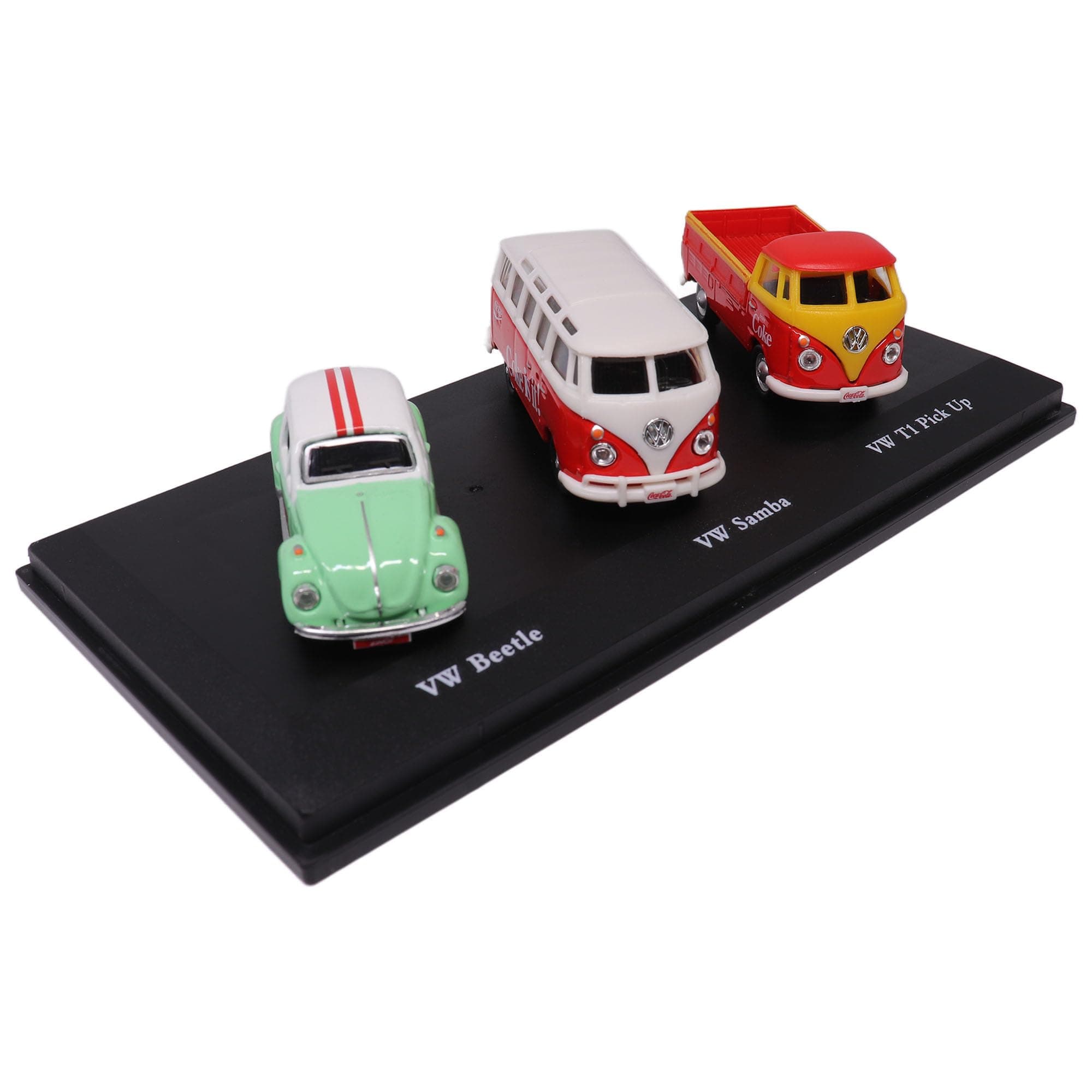 Motorcity Classics 458385 Volkswagen Coca Cola 3 Piece Gift Set 1 72 Diecast Car Models