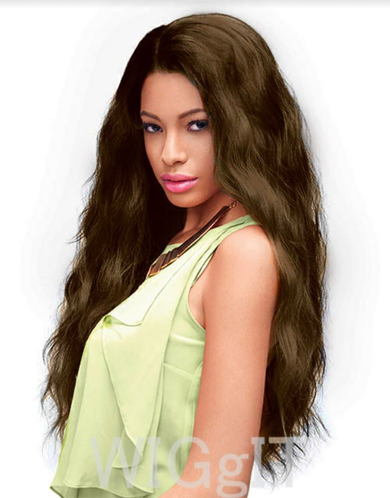 INDIA | TONGABLE LONG WAVY SYNTHETIC LACE FRONT WIG | SLEEK FASHION IDOL 101 (4) by WIGgIT