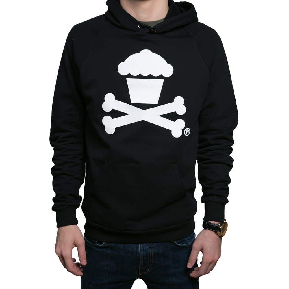 Johnny Cupcakes - Classic Cupcake Crossbones Hoodie (XX-Large)