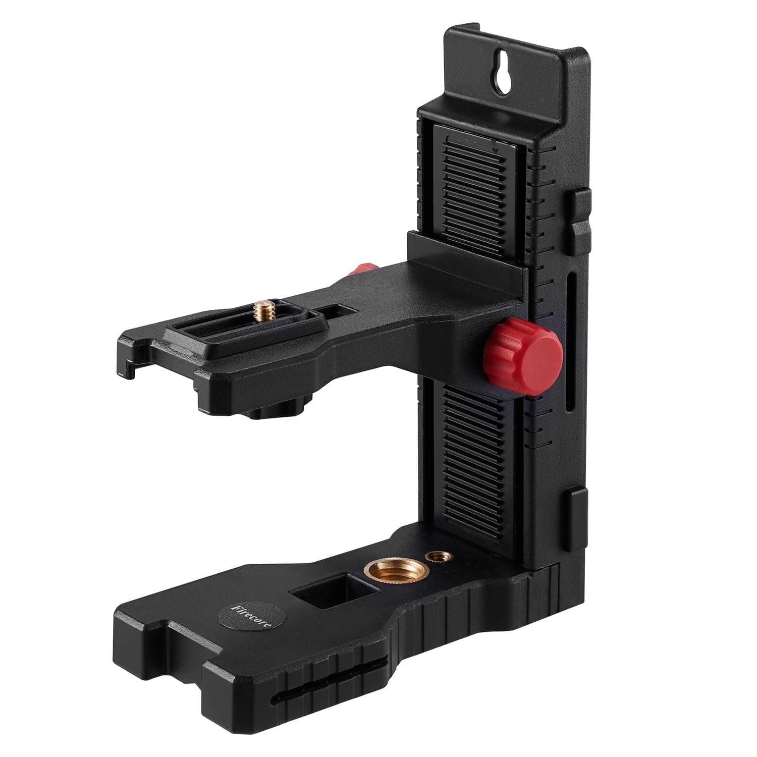 Laser Level Magnetic Bracket L-shape Adjustable 1/4" and 5/8" Mount Adapter Line Laser Positioning Base-FLM60A