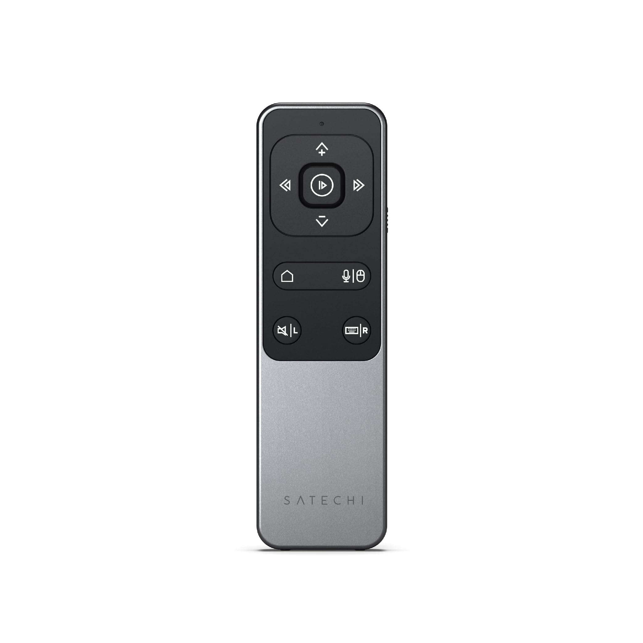 SATECHI Bluetooth Remote Control, R2 Multimedia Remote Control in Presentation & Media Mode for MacBook Air & Pro M5 M4, iPad Air & Pro M5 M4 M3, Not Compatible with Windows 10/11