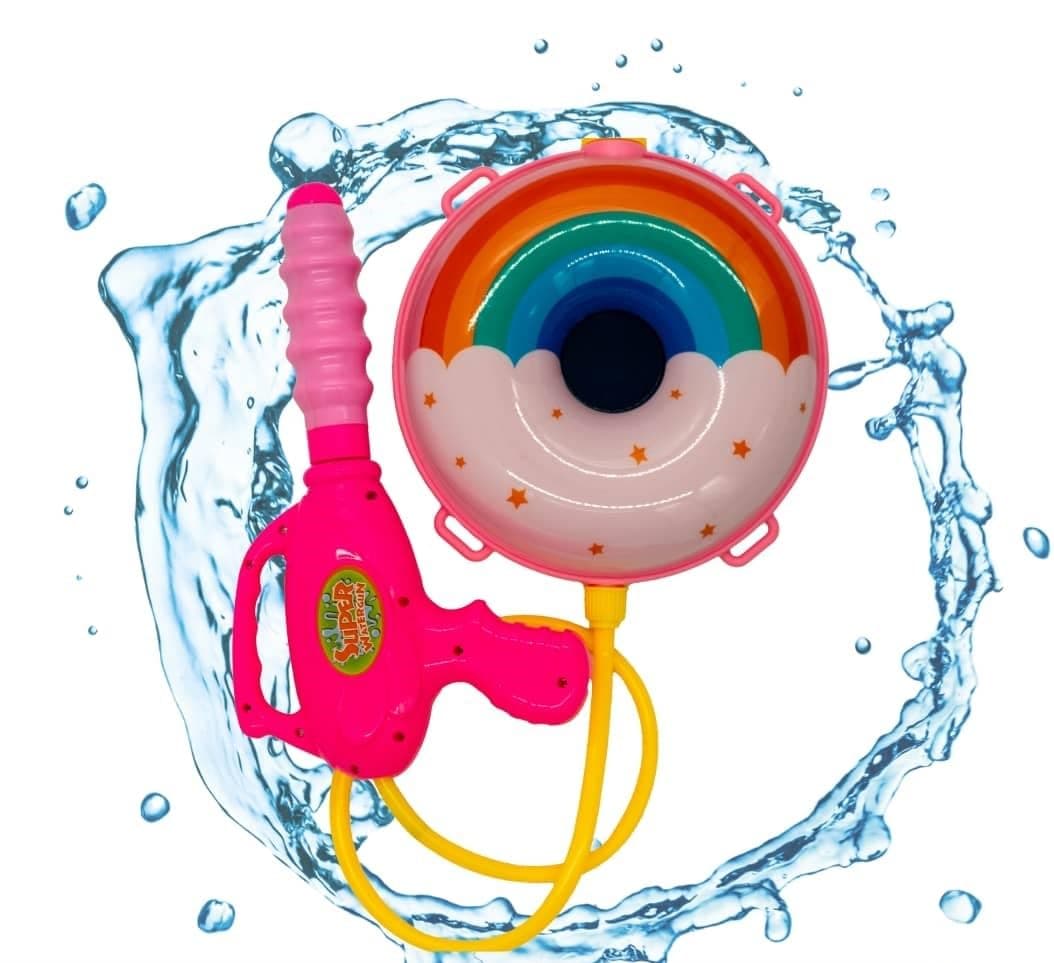 Water Guns for Kids,Backpack Water Blaster Super Water Guns, Soaker Squirt Guns 1200CC High Capacity Summer Swimming Pool Beach Party Favors Water Outdoor Fighting Toy (Rainbow)