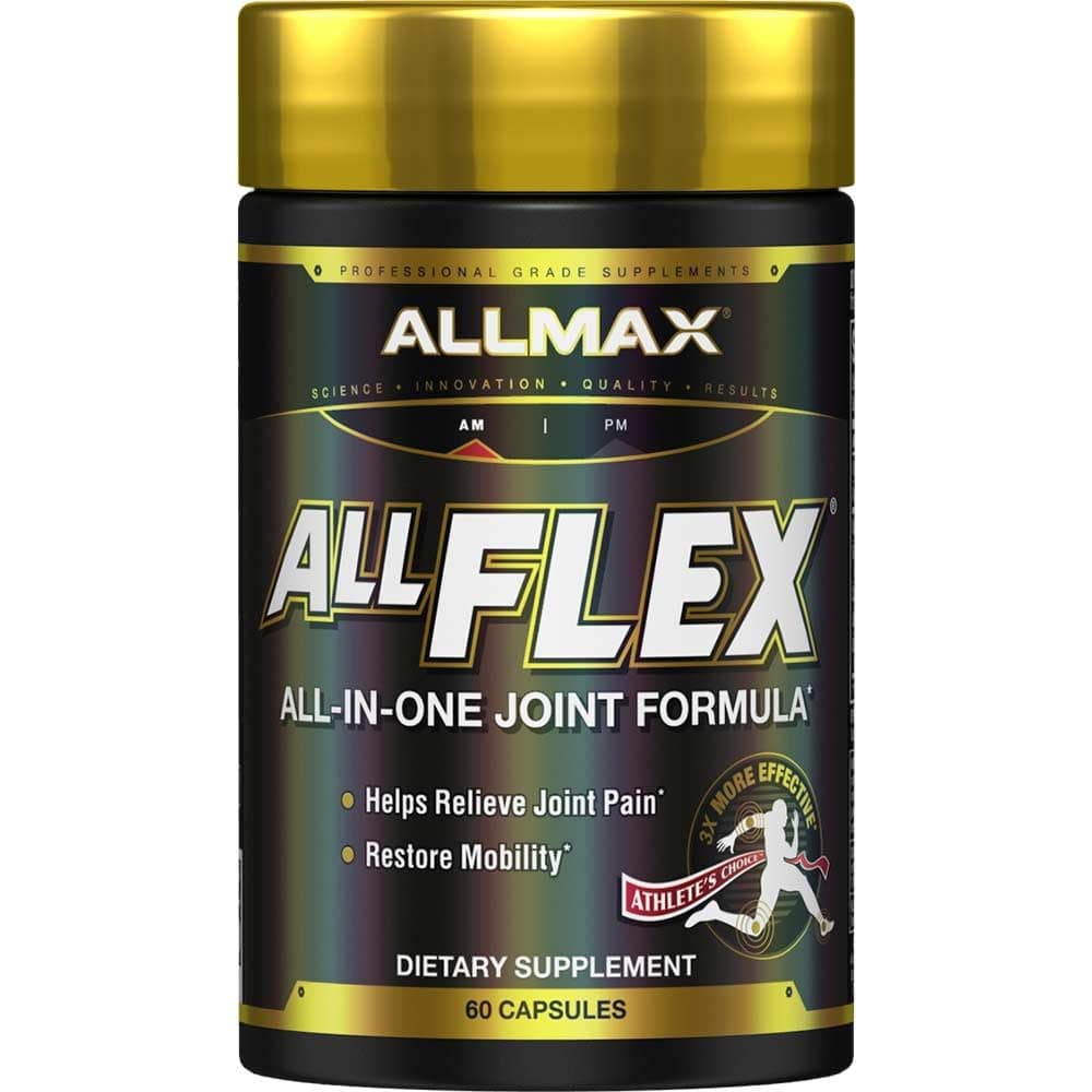 ALLFLEX - 60 Capsules - Promotes Joint Health, Relieves Pain & Inflammation, Restores Mobility - with Vitamin C & E - 30 Servings