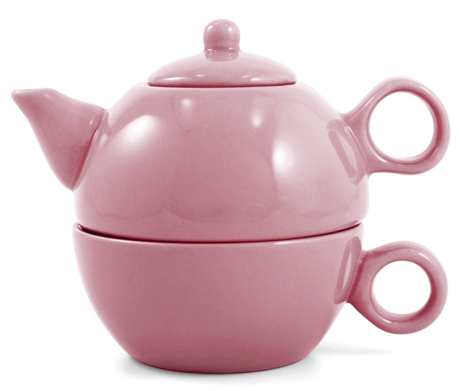 Metropolitan Tea Pink Rose Ceramic Tea For Me Pot