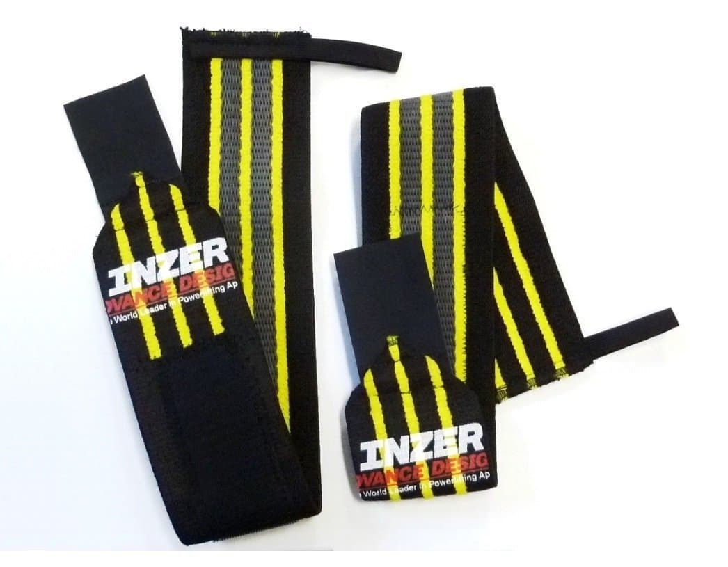 Inzer Wrist Wraps - Gripper (Pair) Powerlifting Weight Lifting Wraps
