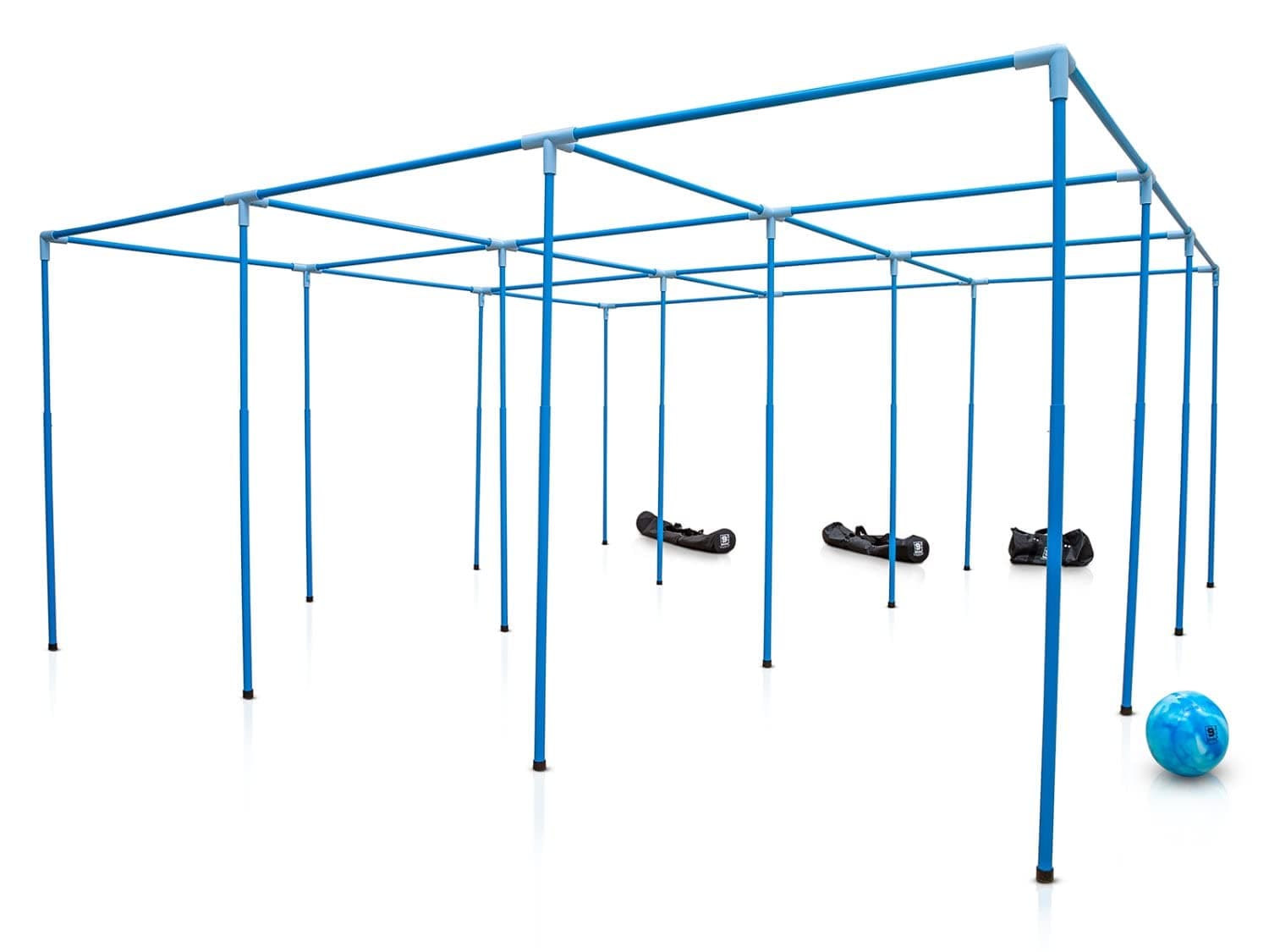 9 Square in The Air: Original and Best. Height Adjustable & Portable, for All Ages and Skill Levels. Great for Families, Churches, Schools and Camps.