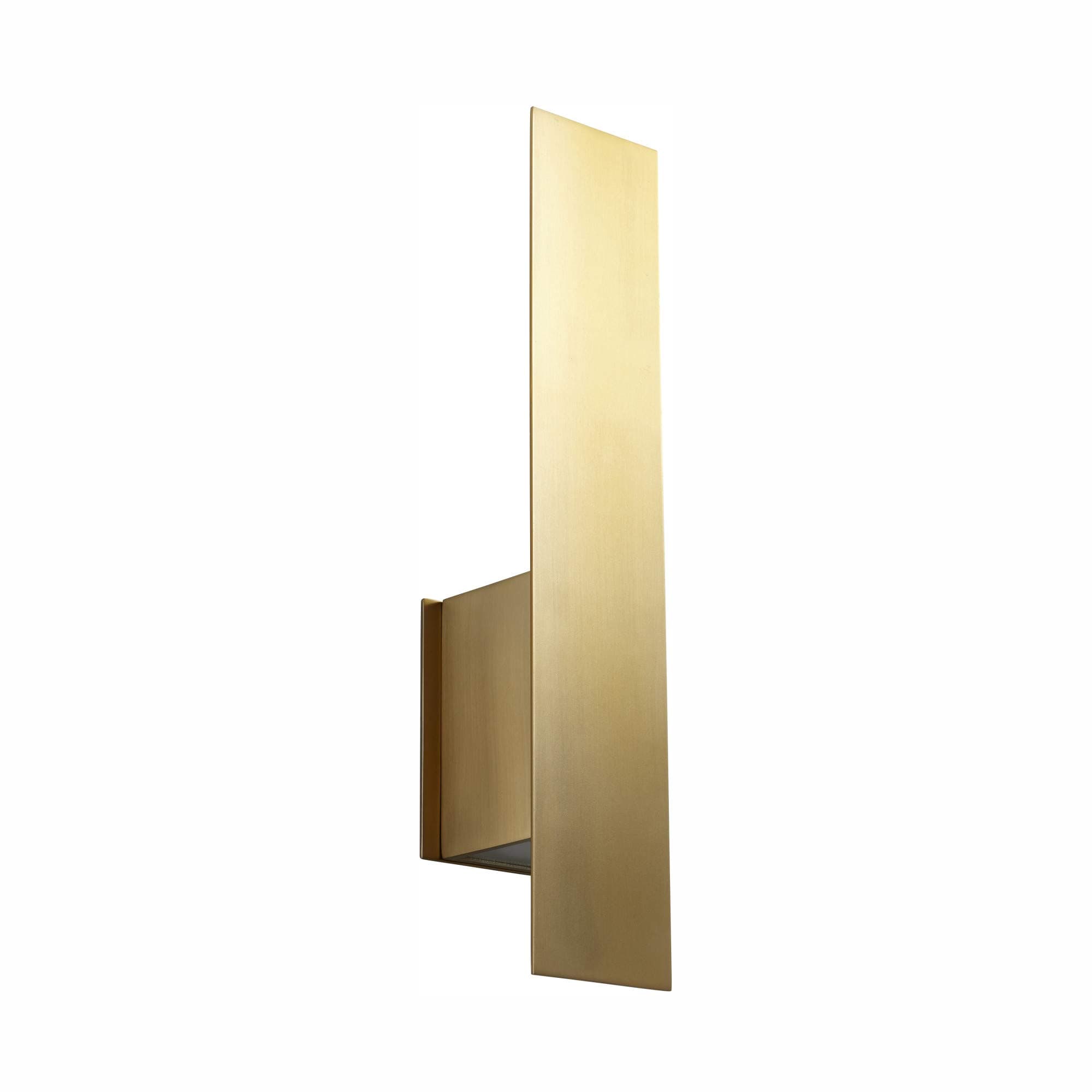 3-504-40 Reflex Sconces, Aged Brass