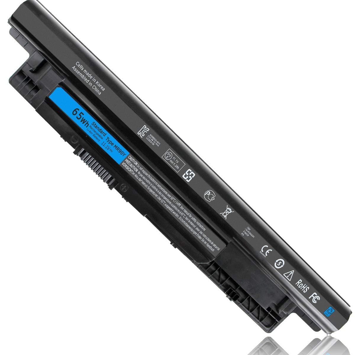 65WH Laptop Battery Compatible with Dell MR90Y Inspiron 17 5000 Series, 15-3521 15-3537 15-3543 15r-5521 15r-5537, 17-3737 17r-5737 17r-5727 14r-3437,Latitude14 3000 3540 Series XCMRD P40F