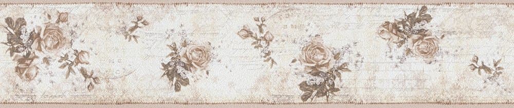 Living Walls 95665-2 Decorative Floral Print Wallpaper Border