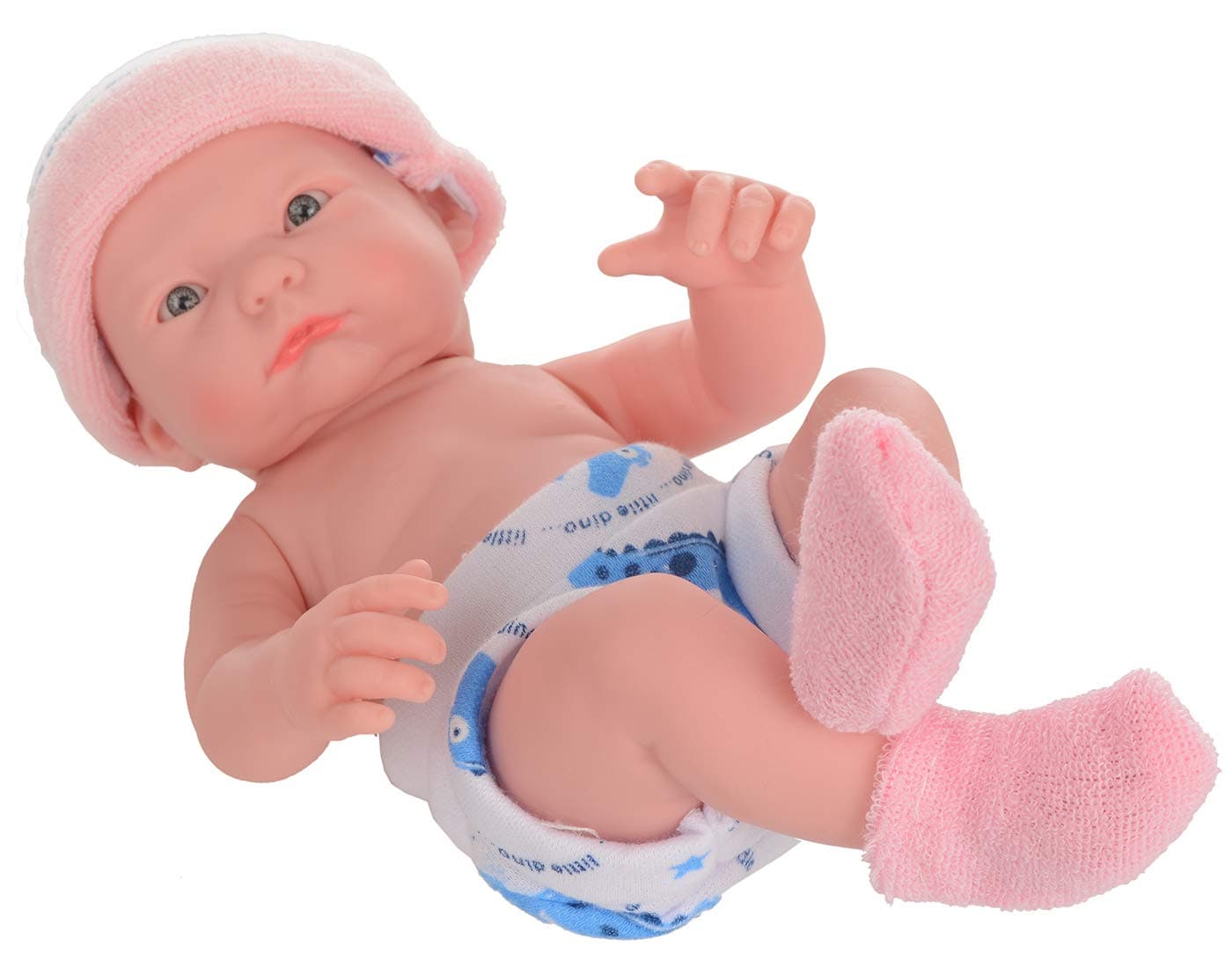 Sponsored Ad - Hapsters Life-Like Realistic Cute Vinyl New Born Mini Baby Doll - 20 CM