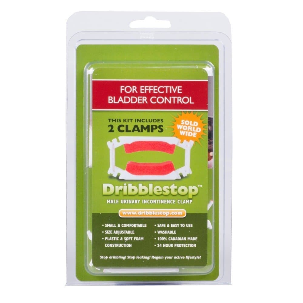Male Urinary Incontinence Clamps - Wear 24/7 by Dribblestop