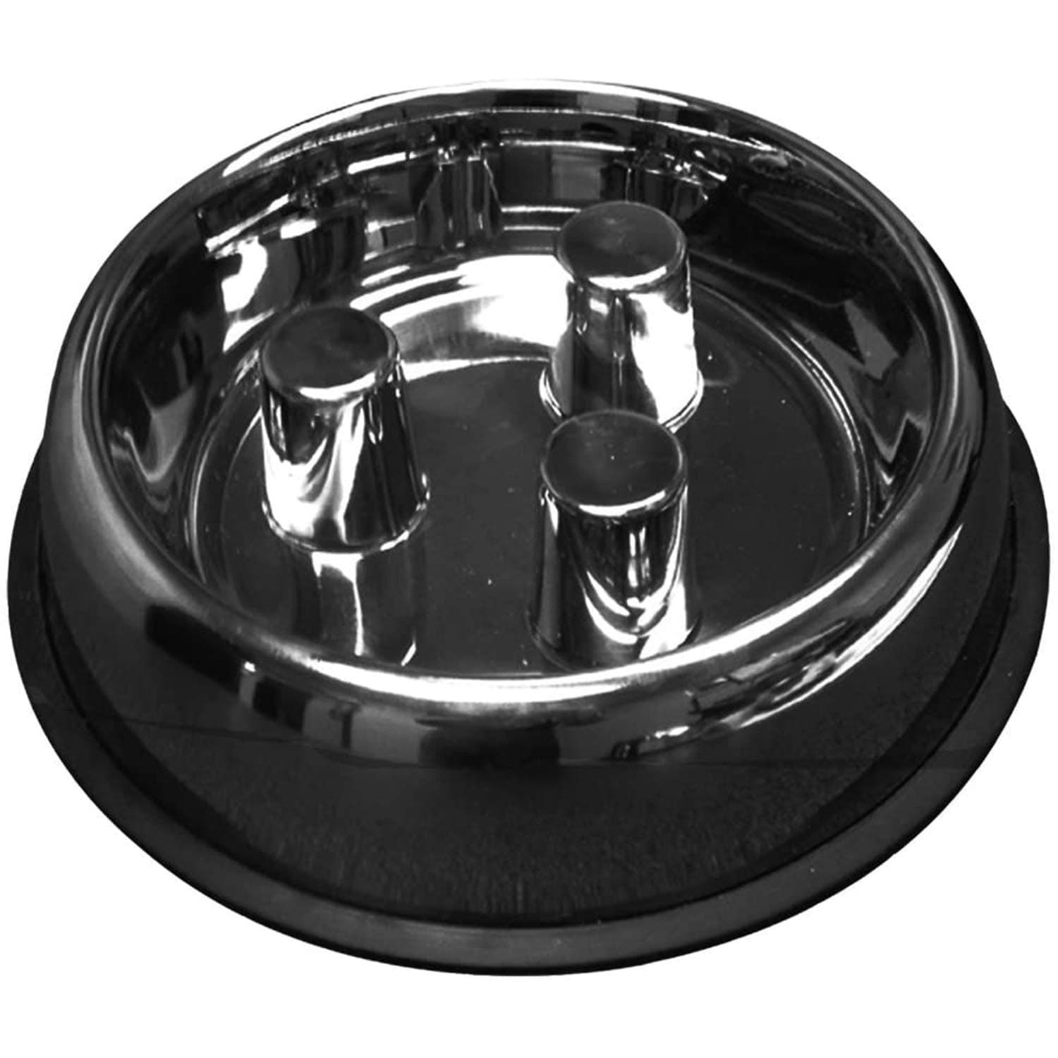 QT DogStainless Steel Brake-Fast Bowl, Large