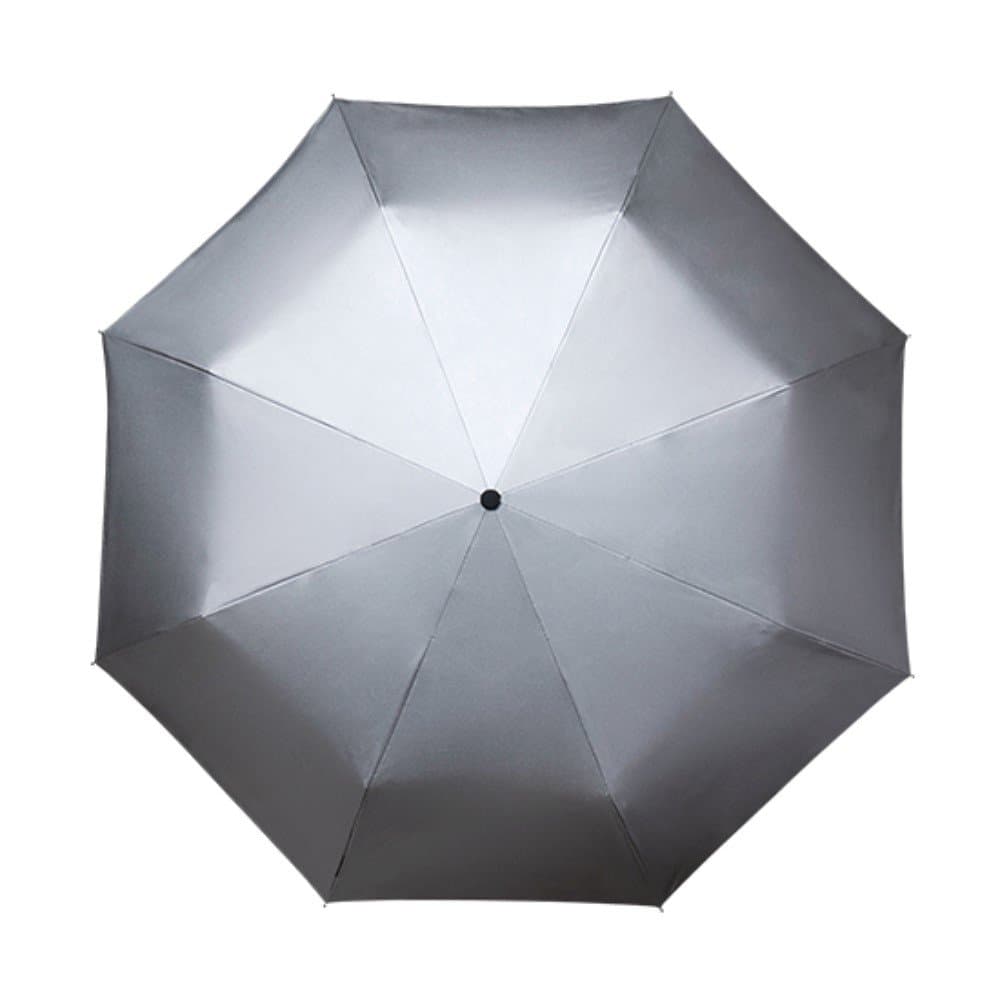 Compact Travel Umbrella UV Protection Sunshade - Silver