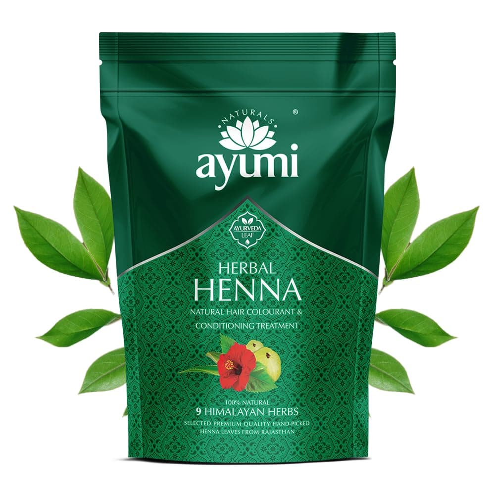 Ayumi, Herbal Henna, with 9 Himalayan Herbs, Conditioning Treatment, 1 x 150g