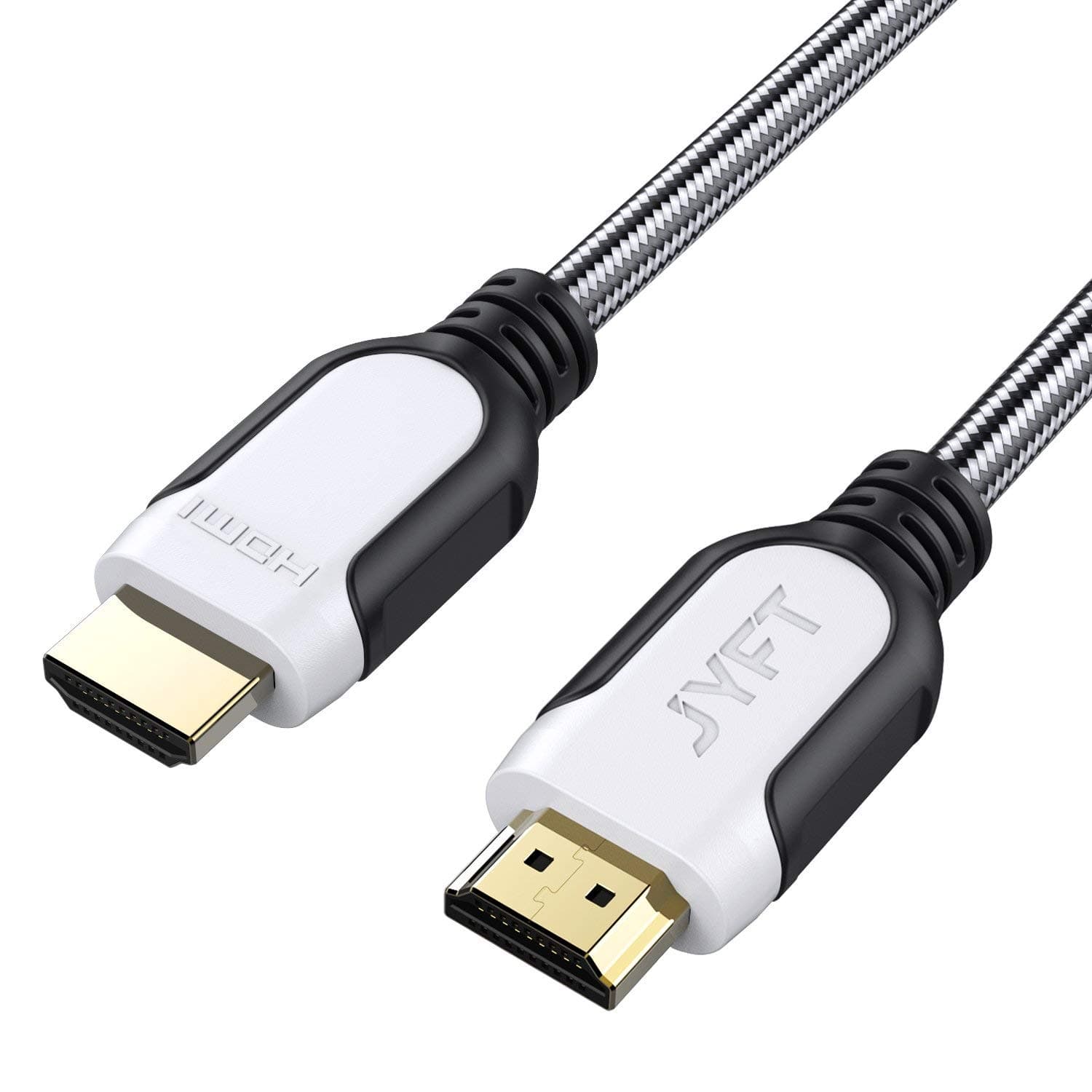 HDMI Cable 6ft - HDMI 2.0 (4K @ 60fps), High Speed with Ethernet 18Gbps, Audio Return, Video 4K 2016P HD, 1080P 3D, Blue-ray, Support Apple TV, Xbox, PS3, PS4, HDTV, 1Pack