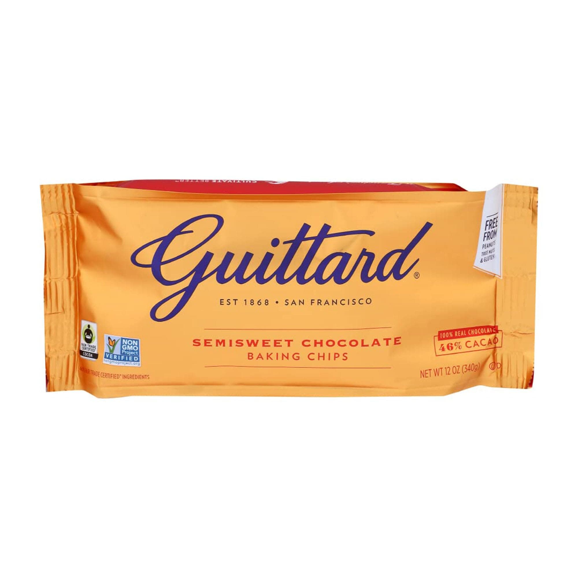Guittard Semisweet Chocolate Baking Chips Chocolate 12OZ