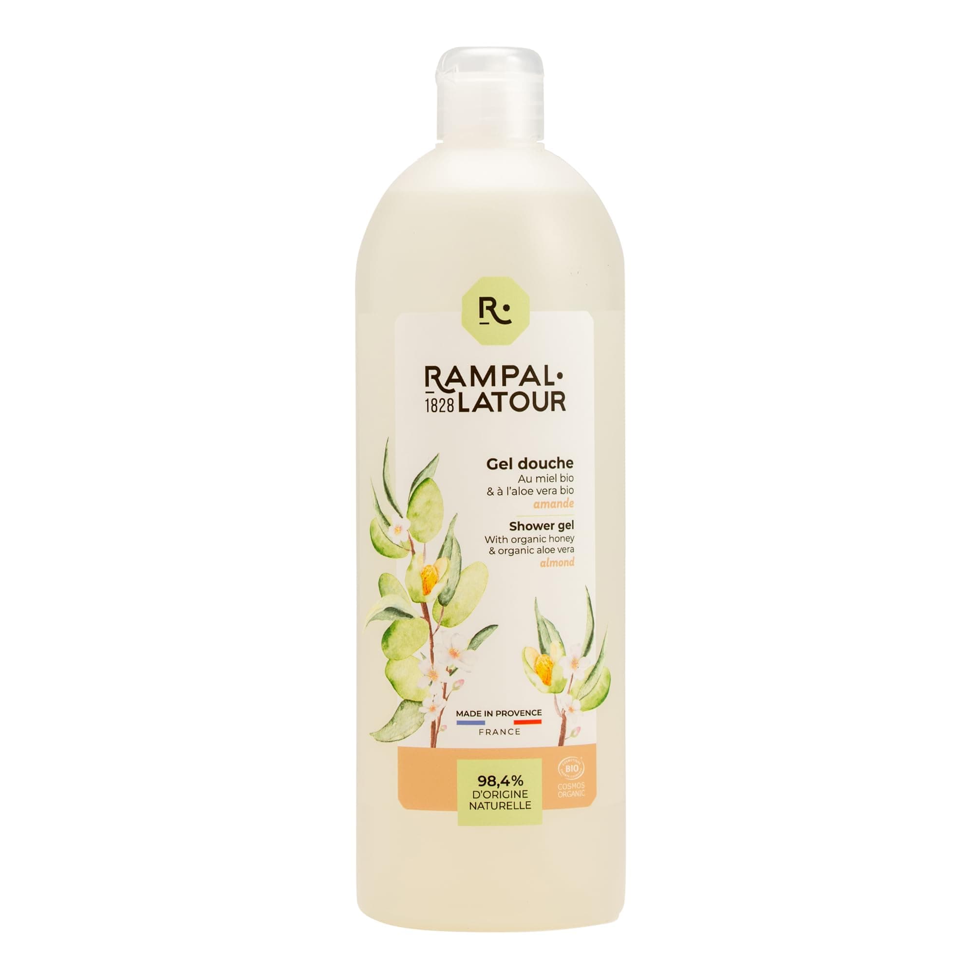 Ramal Latour Organic Shower Gel without Salts Honey Almond 1 L
