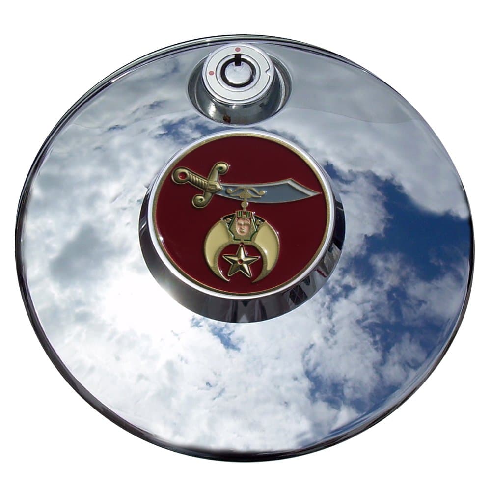 MotorDog69 Shriner Harley Fuel Door Cover Coin Mount Set…