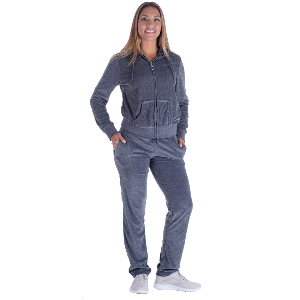 Tracksuit for Women Set 2 Piece Joggers Velour Jogging Sweat Outfits Hoodie and Sweatpants Set