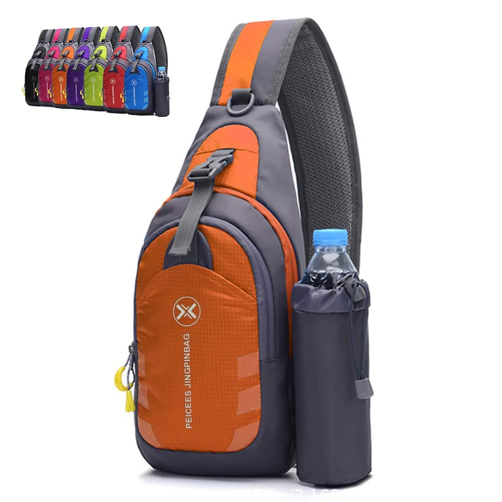 Chest Crossbody Sling Backpack Bag Travel Bike Gym Daypack for Women Men