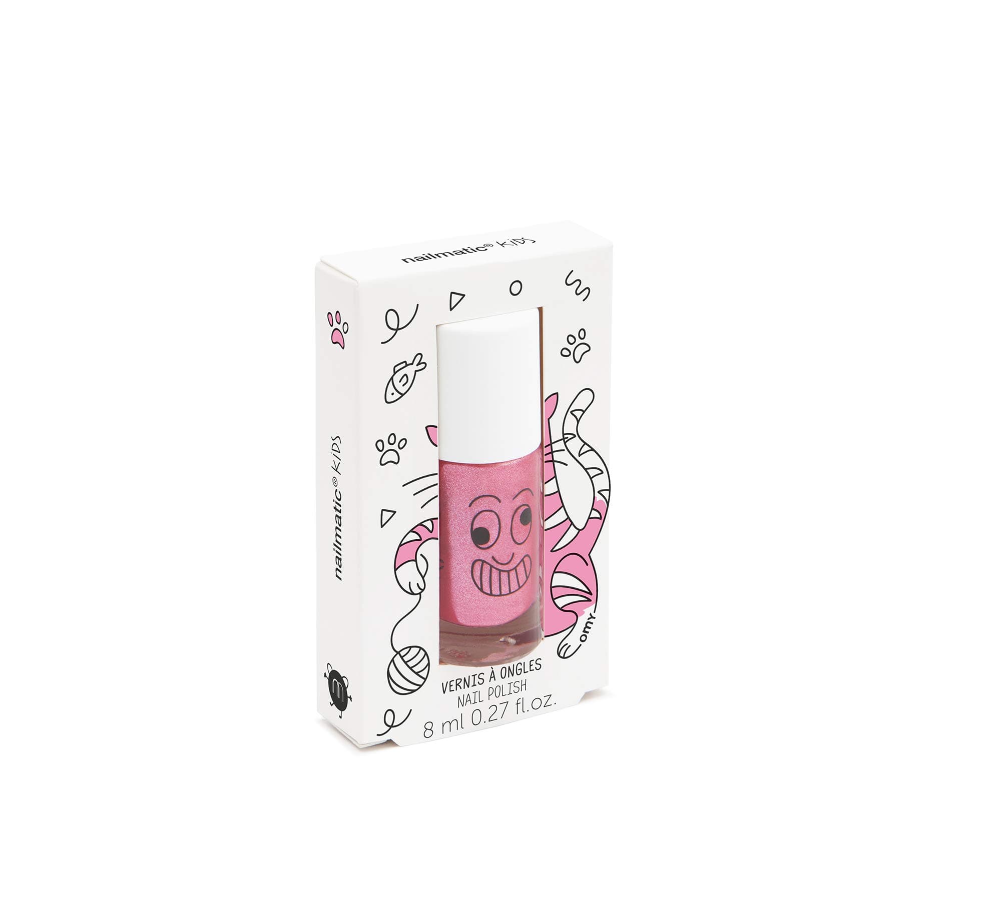 nailmatic - Kids' 100% toxic-free, safe,Water-Based nail polish - KITTY
