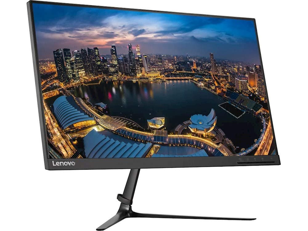Lenovo L24I-10 sMonitor (VGA, HDMI, DisplayPort, full HD, 4ms response time) black Black 23,8 Zoll