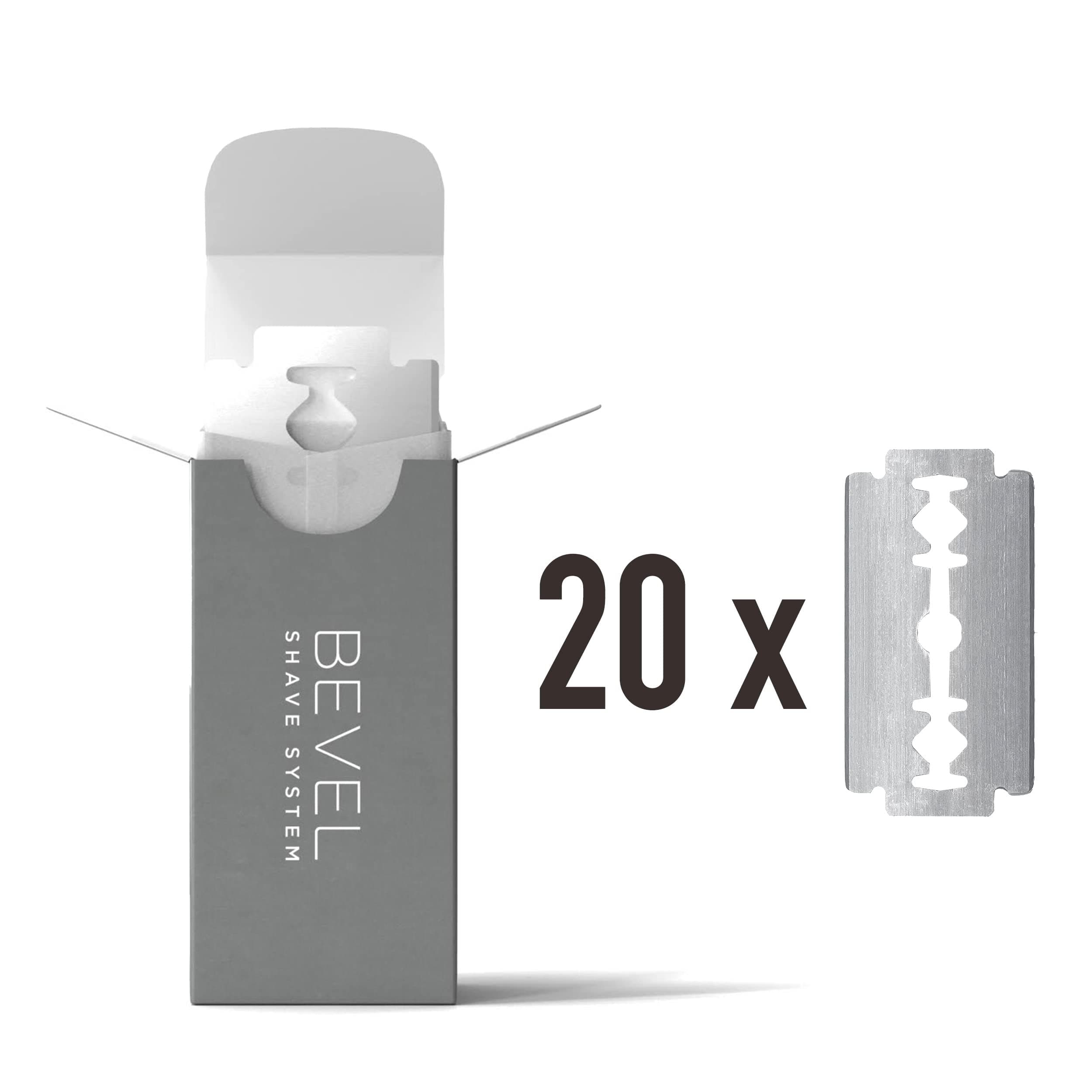 Bevel Razor Blades - 20 Refills