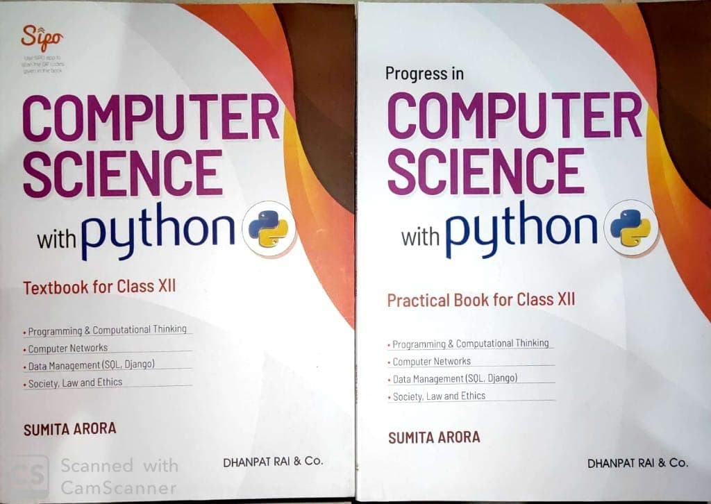 Computer Science with Python Textbook and Practical Book for Class 12 (2020-2021 Examination) Paperback – 1 January 2020