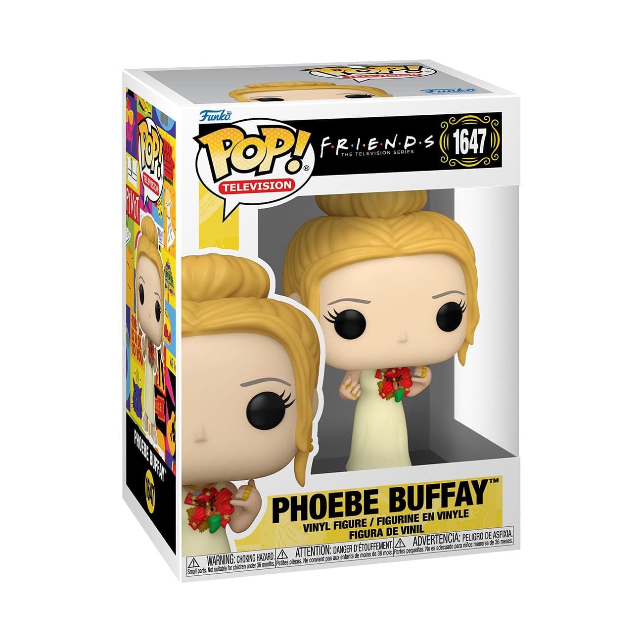 POP TV: Friends – Phoebe Buffay - (Yellow Dress) - Collectable Vinyl Figure - Gift Idea - Official Merchandise - for Kids & Adults - TV Fans - Model Figure for Collectors and Display