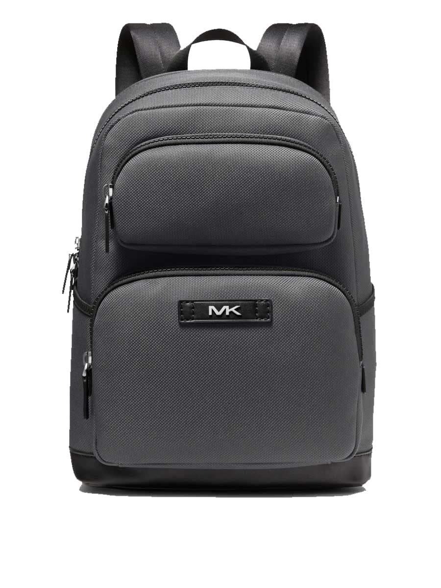 Michael KorsKent Sport Woven Backpack, Gryhound/Blk