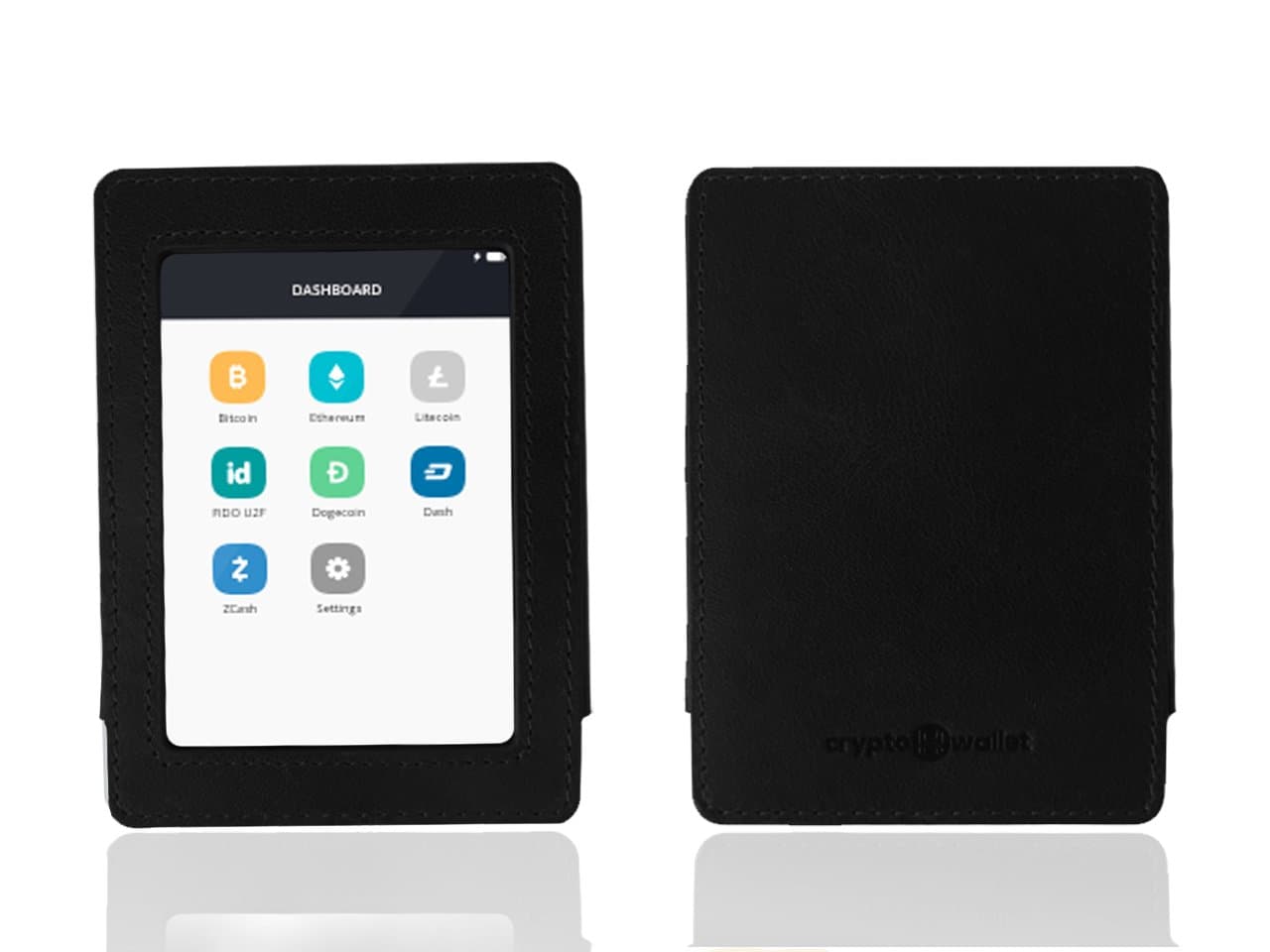 Premium Genuine leather case for Ledger Blue Hardware wallet (World’s first custom-made genuine leather case by crypto enthusiast at CryptoHwwallet Black Leather Case Only)