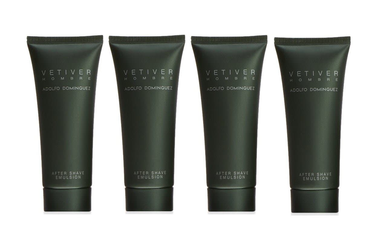 Vetiver by Adolfo Dominguez After Shave Balm 100ml. Pack of 4