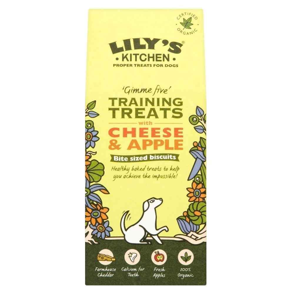 Lily's Kitchen Training Treats with Cheese & Apple for Dogs 100g