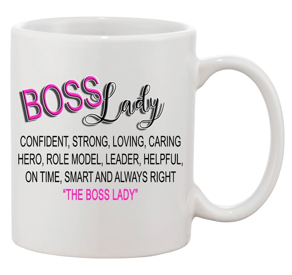 Boss Lady Ceramic Coffee Mug