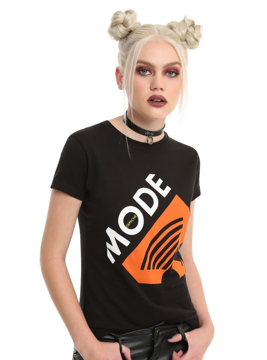 Hot Topic Depeche Mode Behind The Wheel Girls T-Shirt