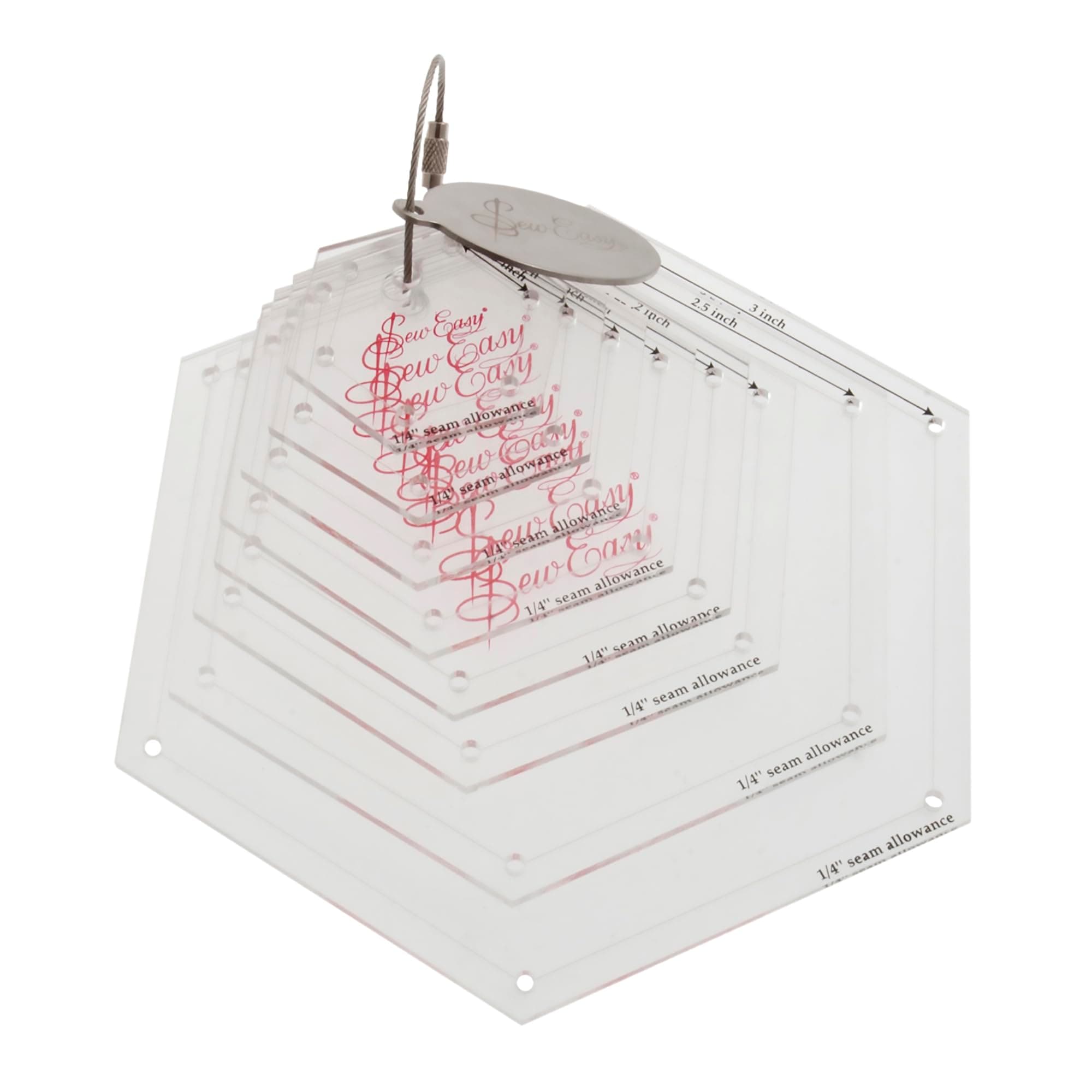 Patchwork Mini Hexagon Template Set