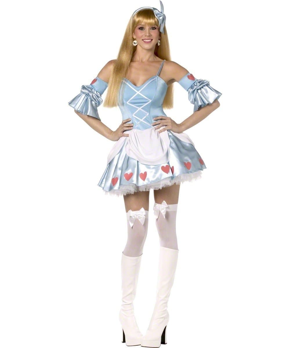 Alice in Wonderland - Rebel Toons - Adult Fancy Dress Costume