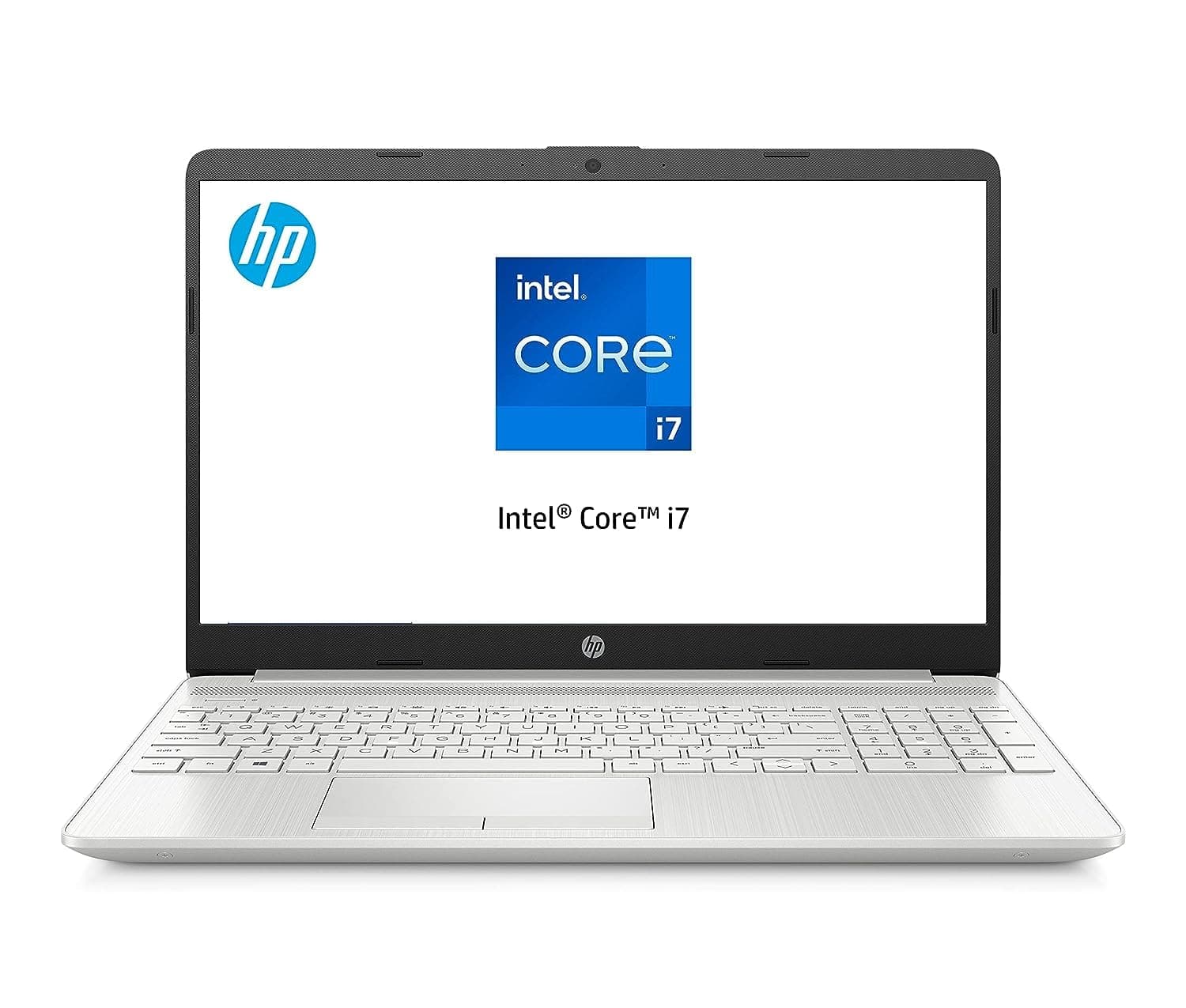 HP 15-dw3145ne Laptop, 15.6" FHD, 11th Generation Intel® Core™ i7 processor, 16GB RAM, 512GB SSD,Intel® Iris® Xᵉ Graphicsᵉ, Windows 11, Ar-En KB, Natural silver - 593B1EA