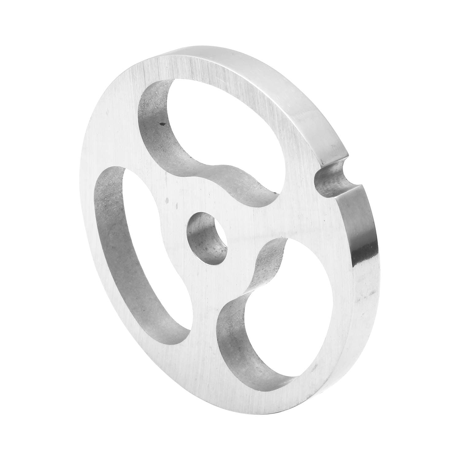 iVict #12 Stainless Steel Meat Grinder Plate Discs Blades for FGA Food Chopper and Hobart, LEM, Cabelas, Weston, MTN Meat Grinders,Cutting Disks Heavy Duty