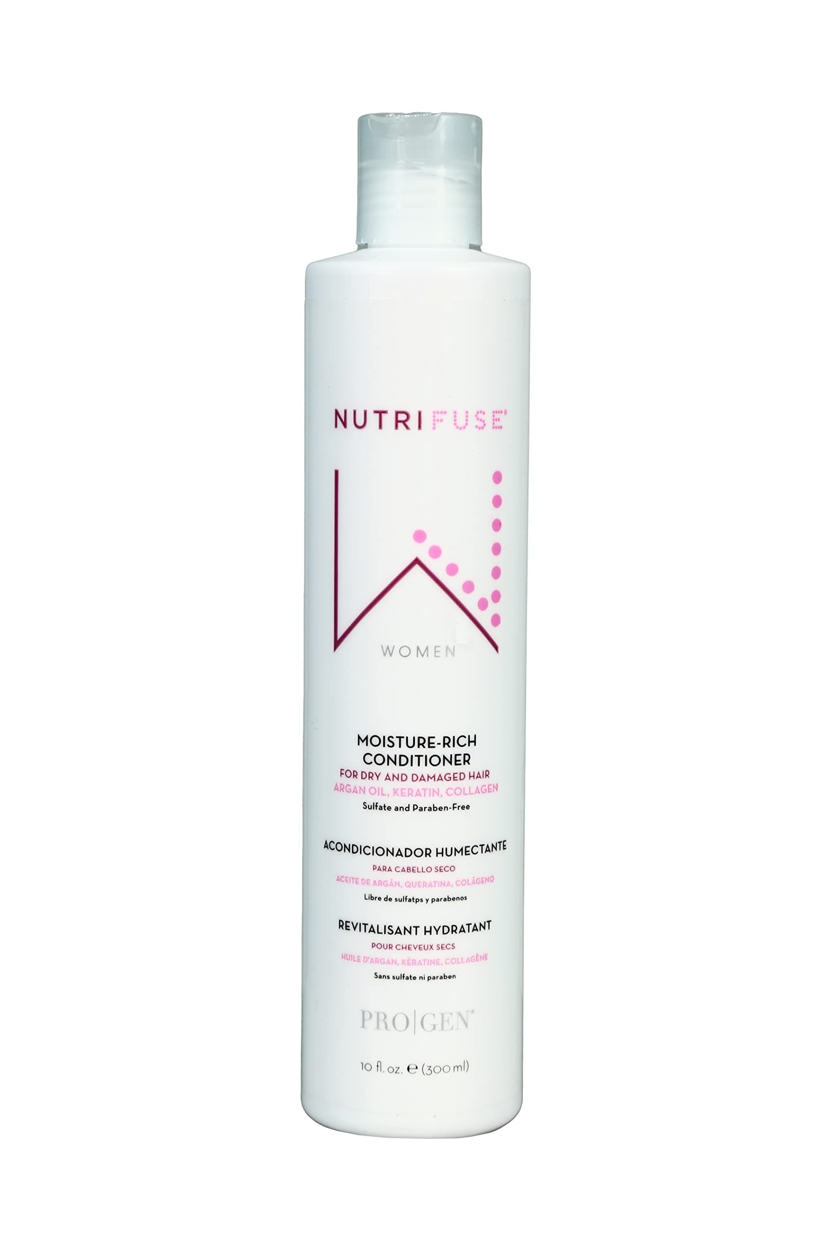 NutrifuseWomen Moisture Rich Conditioner Sulfate-Free and Paraben-Free 10 Fl. Oz (300ml)