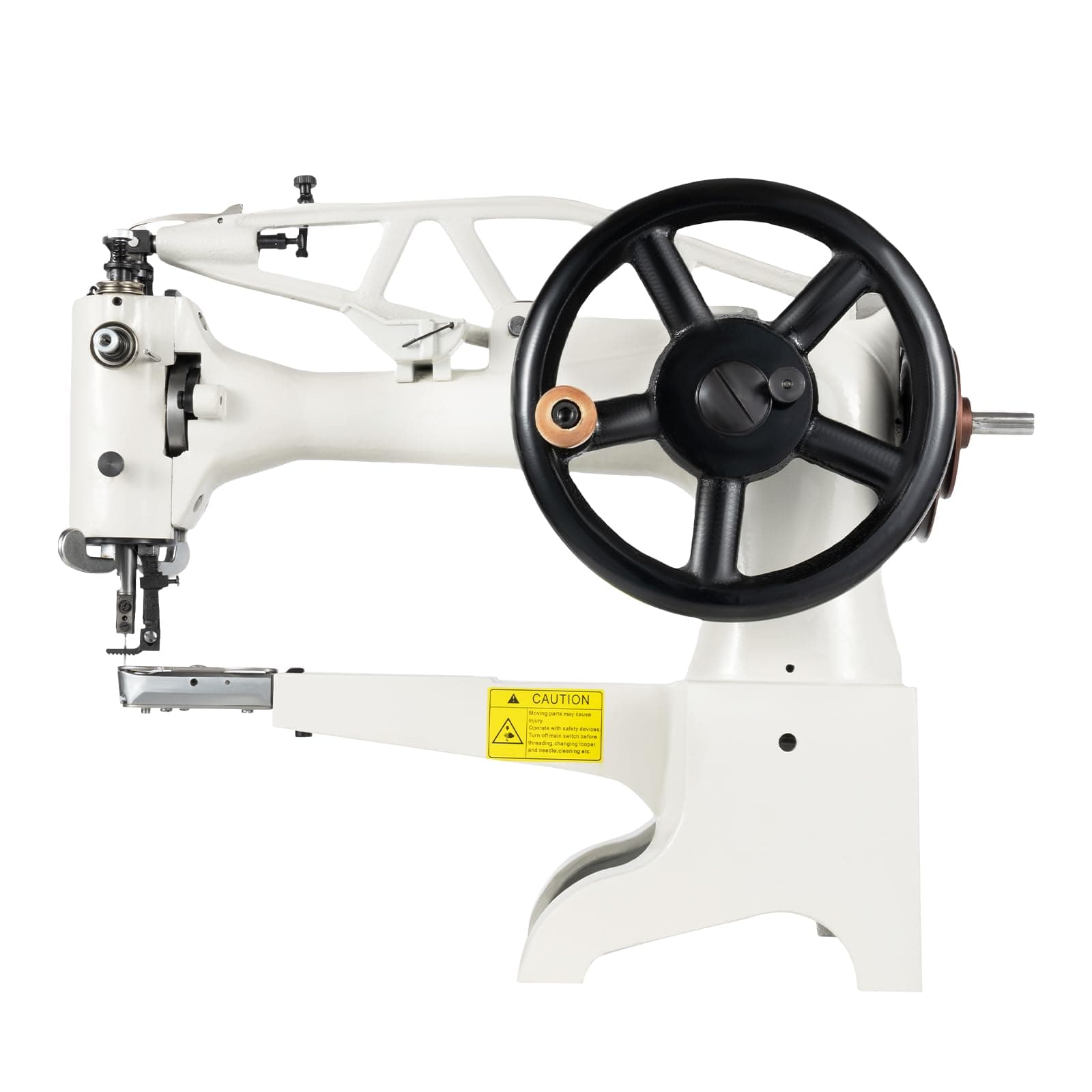 Leather Sewing Machine, Hand Shoe Repair Machine Hand Crank Heavy Duty Manual Industrial Sewing Machine with Double Headed 500spm Max Sewing Speed for Sewing Repairing Thick Materials