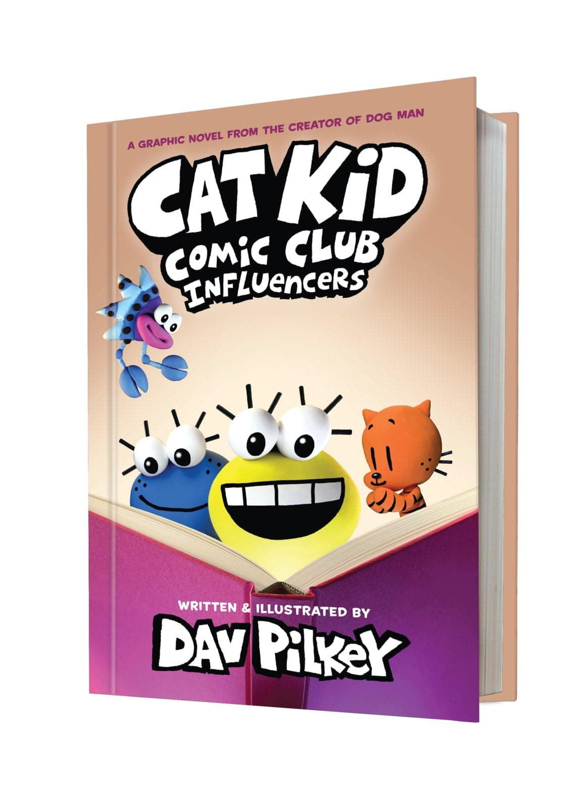 Cat Kid Comic Club 5: Influencers (Cat Kid Comic Club: Tree-House Comix) Hardcover – 28 November 2023