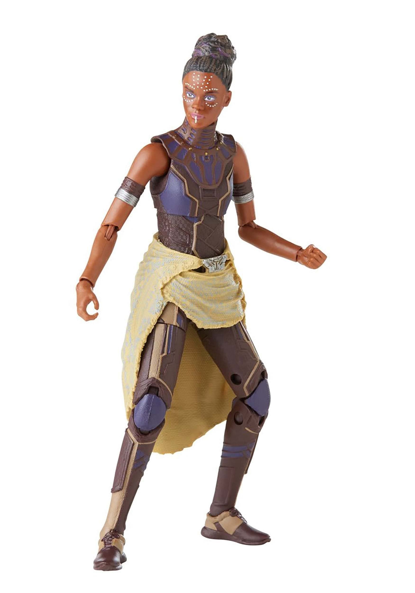 Marvel Legends Series Black Panther Legacy Collection Shuri 6-inch Action Figure Collectible Toy, 2 Accessories, Multicolor (F5975)