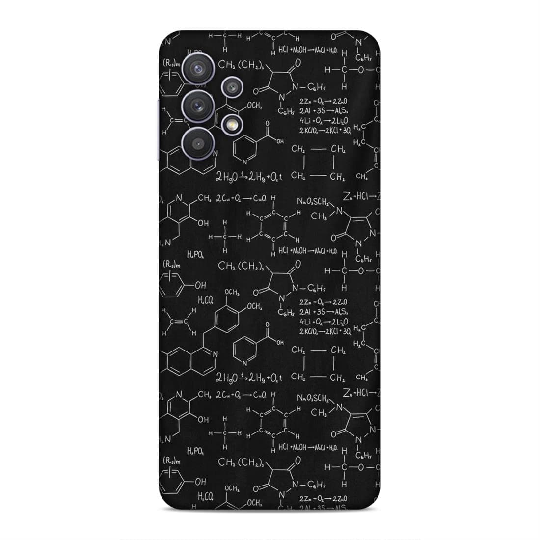LETAPS® Printed Mobile Cover (for Girls Boys) Samsung Galaxy A32 (Equations, Science, Lab A)