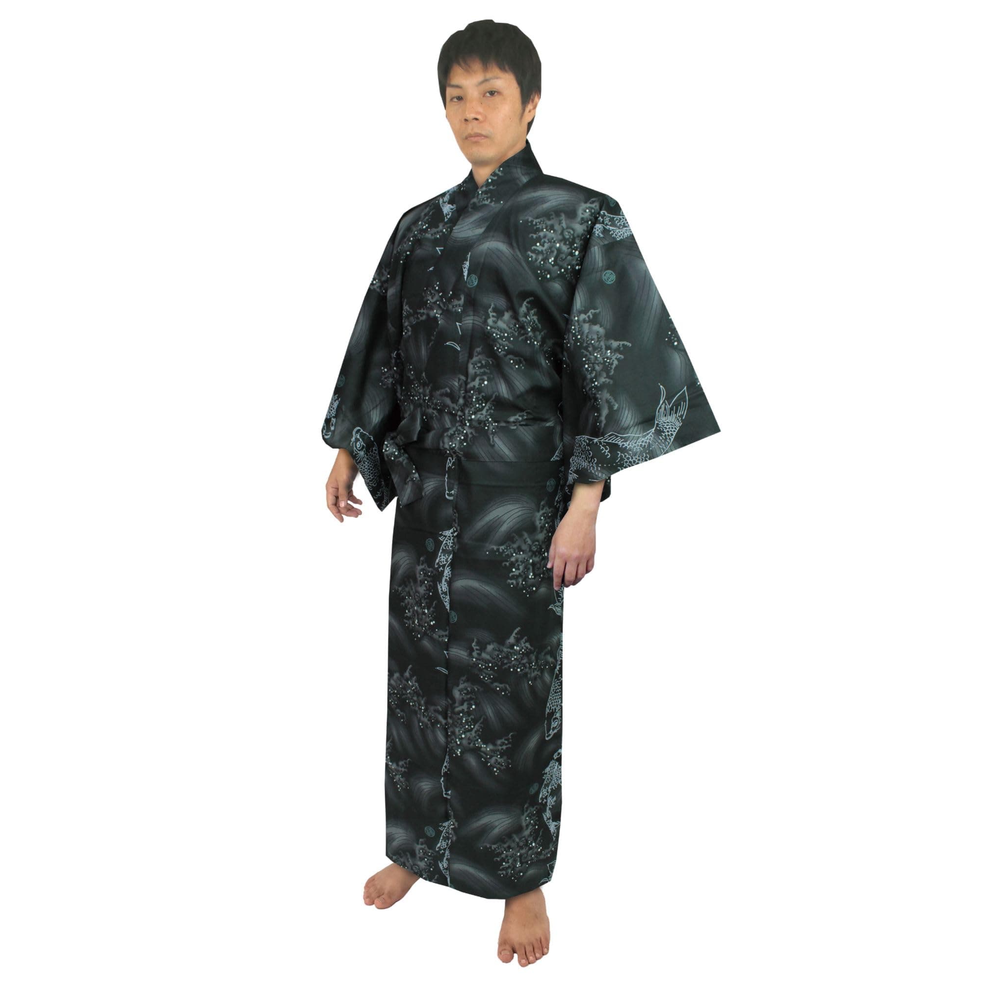 Edoten Mens Yukata (with an OBI Belt)