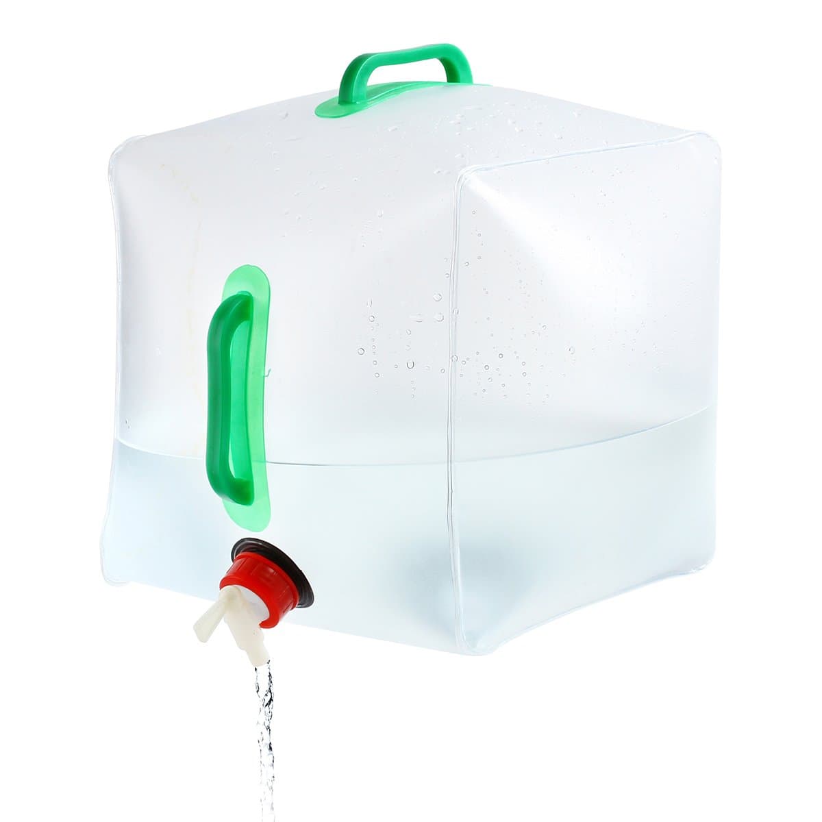 URPRO Water Carrier Bag, 5 Gallon/20L Portable PVC Folding Water Container for Outdoor Water Storage, Camping Hiking Climbing Backpacking OW-S1004